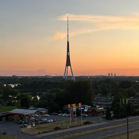 Krasta Home Apartament Parking & With City & River View Riga