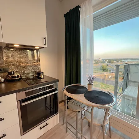 Krasta Home Apartament Parking & With City & River View Apartman *