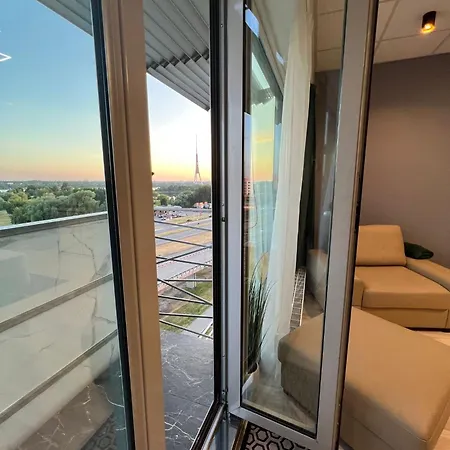 Krasta Home Apartament Parking & With City & River View * Riga